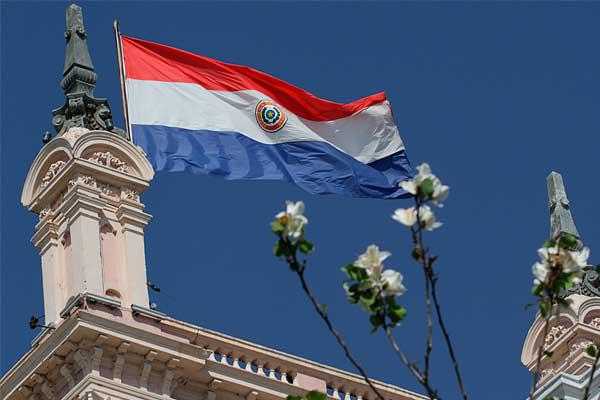 Bandera Paraguay