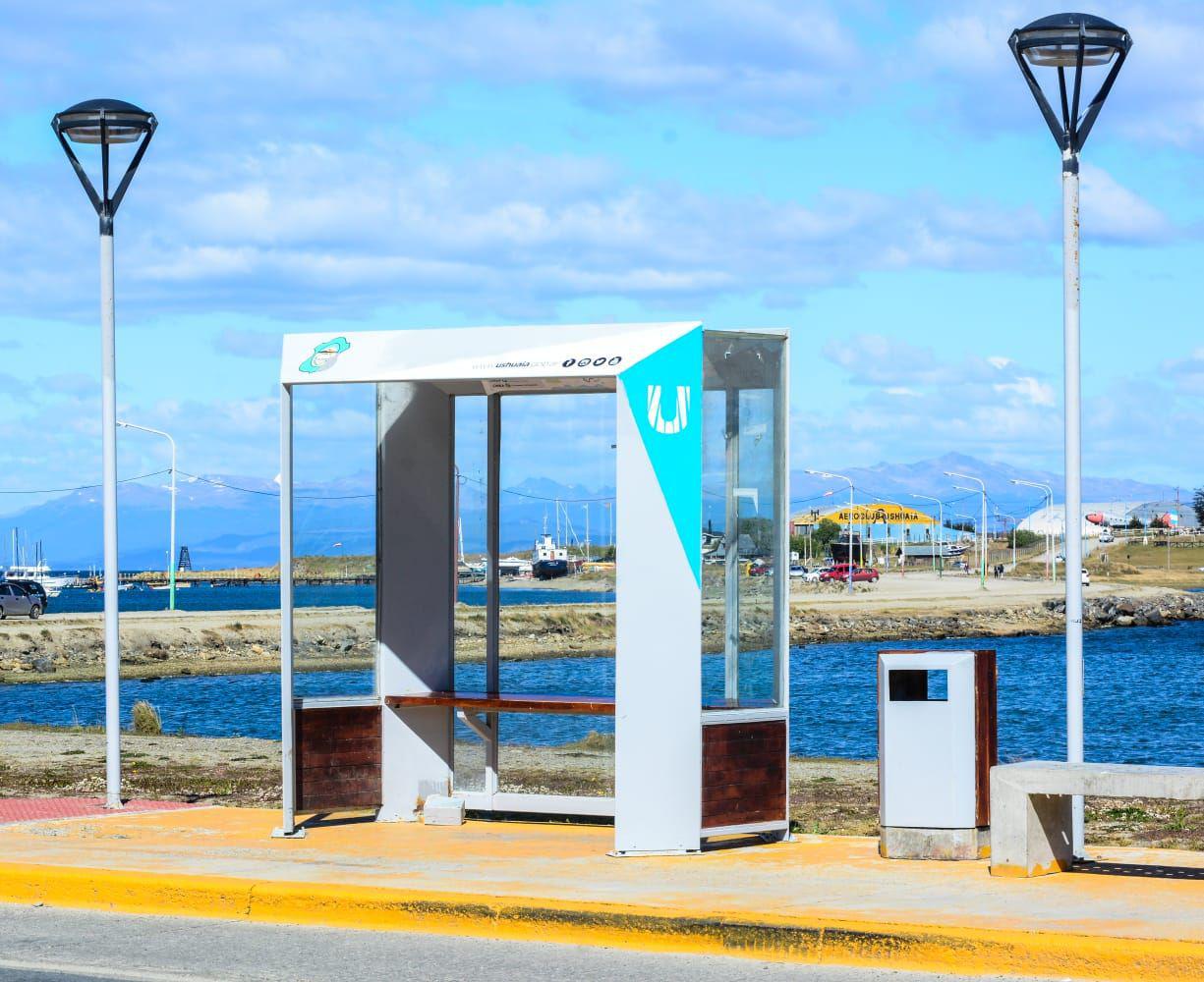 Garita de colectivos Ushuaia