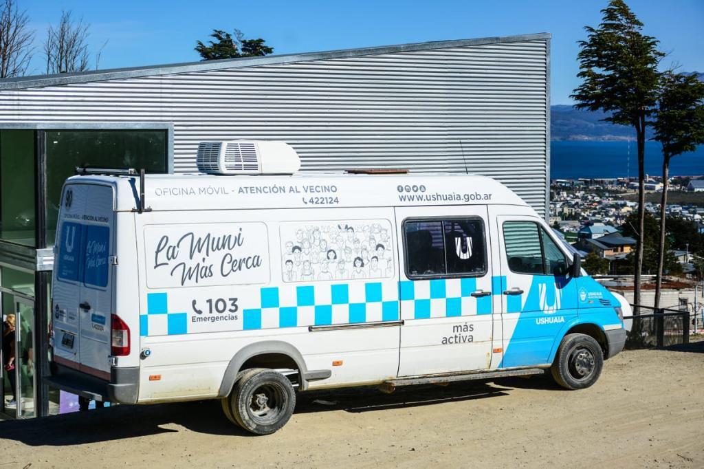 Oficina movil sector kyd Ushuaia