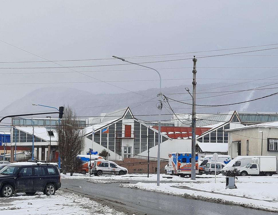 Hospital Ushuaia nieve