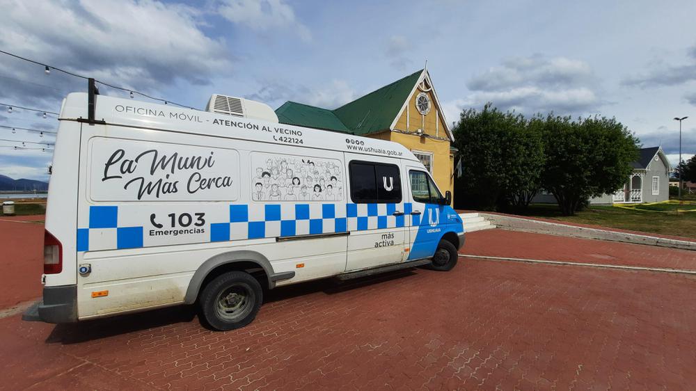 Combi oficina móvil Ushuaia