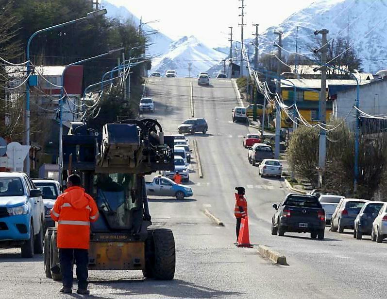 Avenida Magallanes fresado