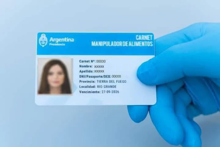 Carnet Manipulación de alimentos