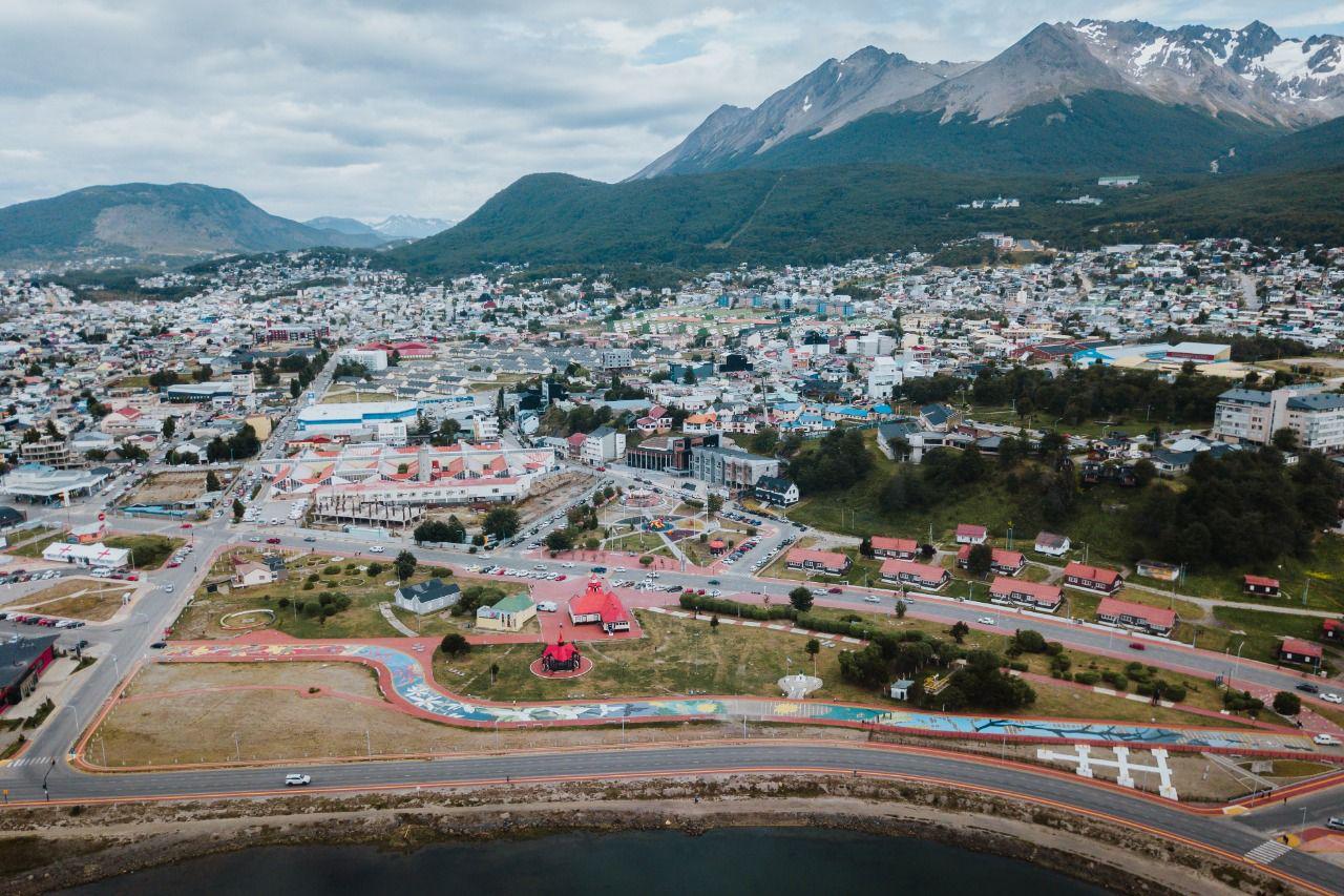 Paseo de las Rosas Ushuaia paisaje