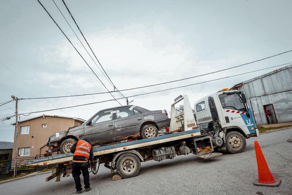 Autos abandonados chatarra