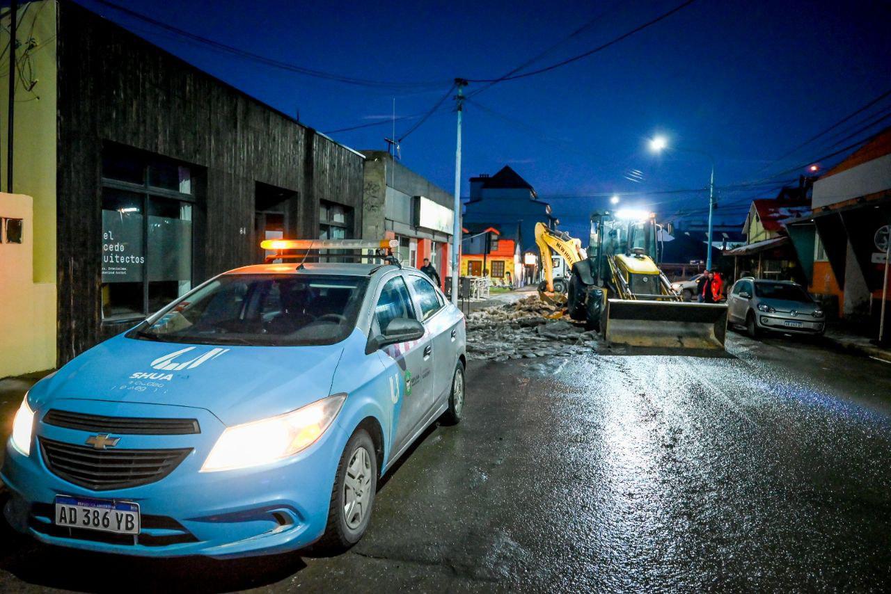 Tránsito operativo invierno Ushuaia 