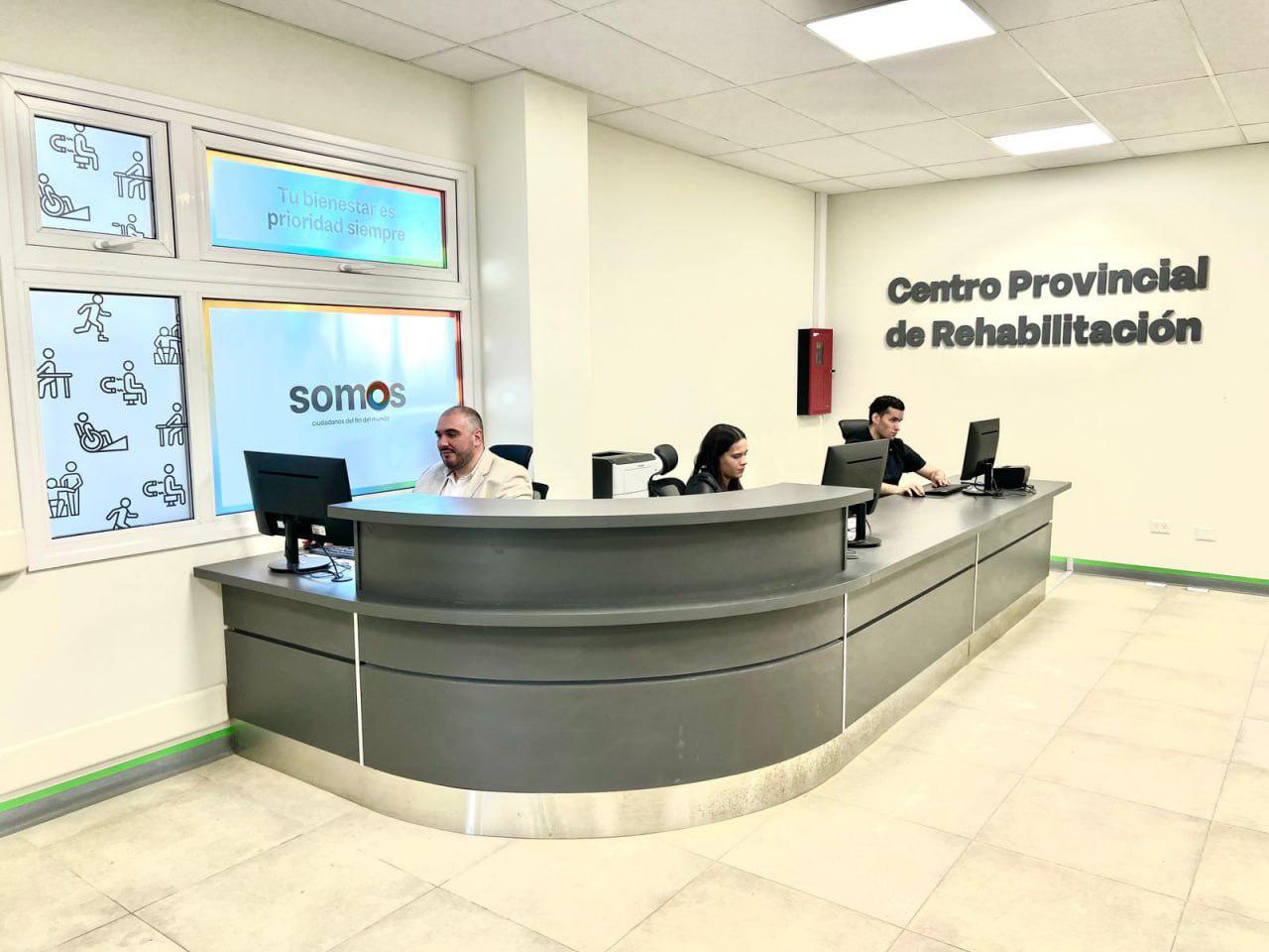 Centro Provincial de Rehabilitación Ushuaia mesa de entrada