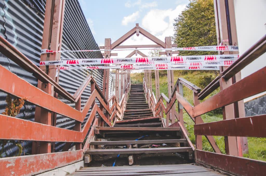 Escaleras Ushuaia refacción 