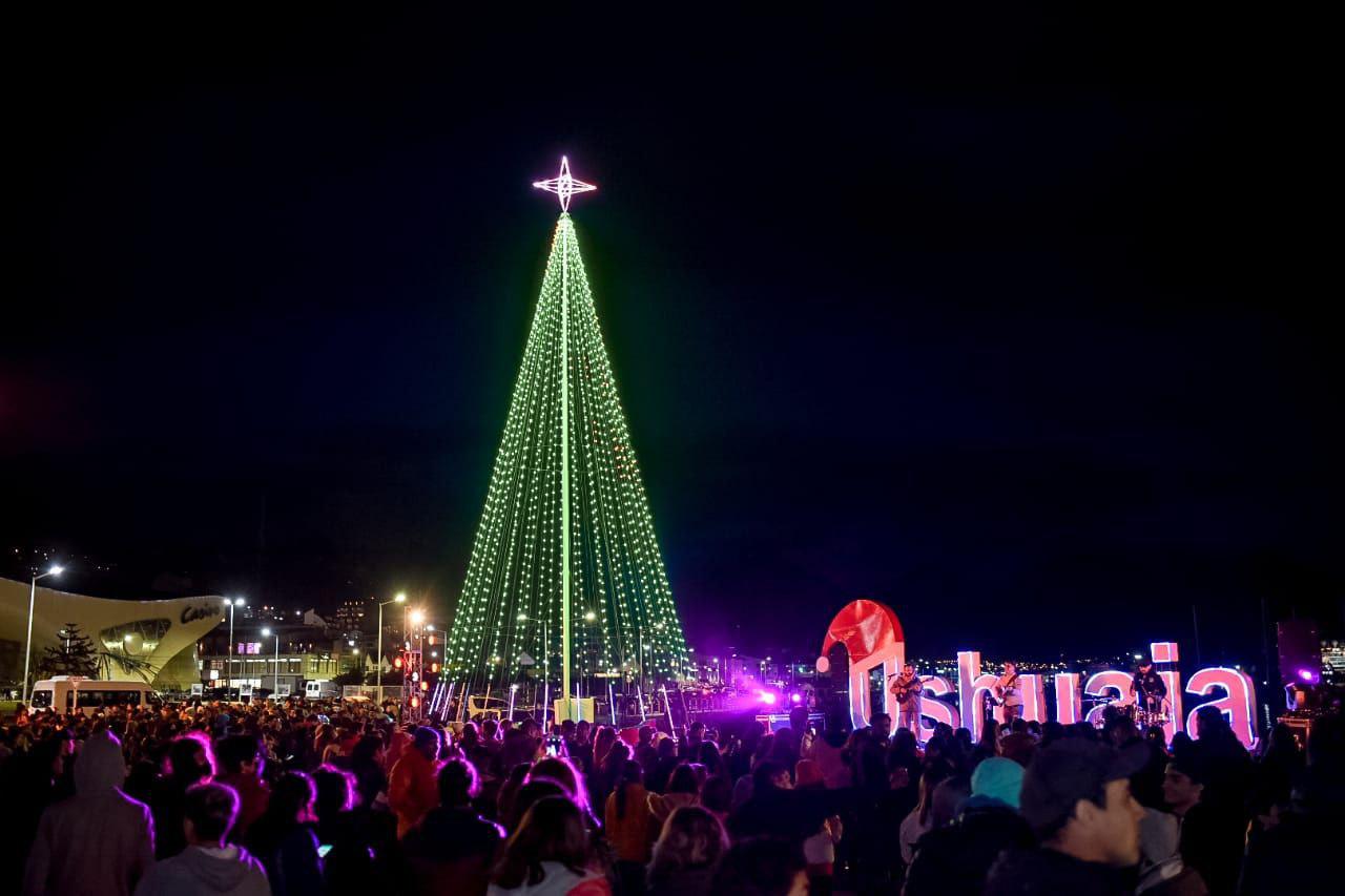 Árbol navidad Ushuaia