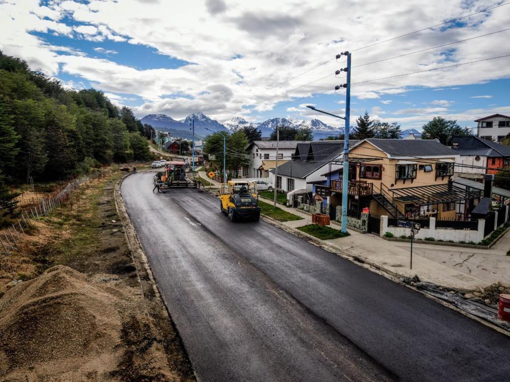 Repavimentación Alem Ushuaia