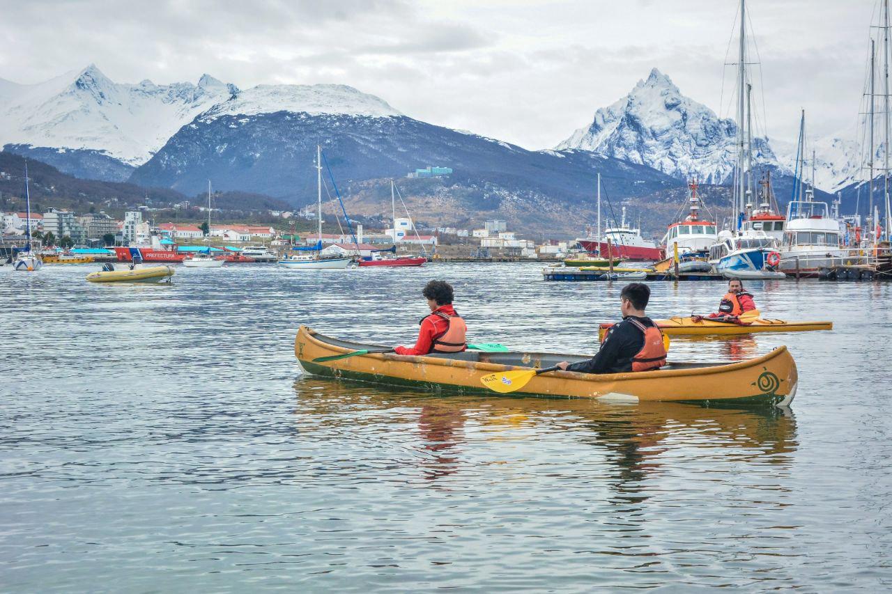 Canotaje en Ushuaia 