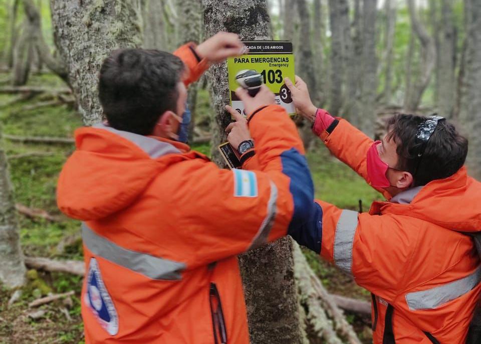 Defensa Civil Ushuaia bosque