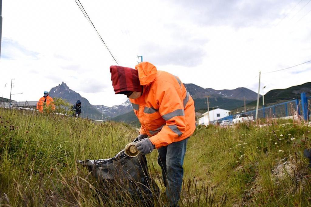Limpieza medio ambiente Ushuaia 