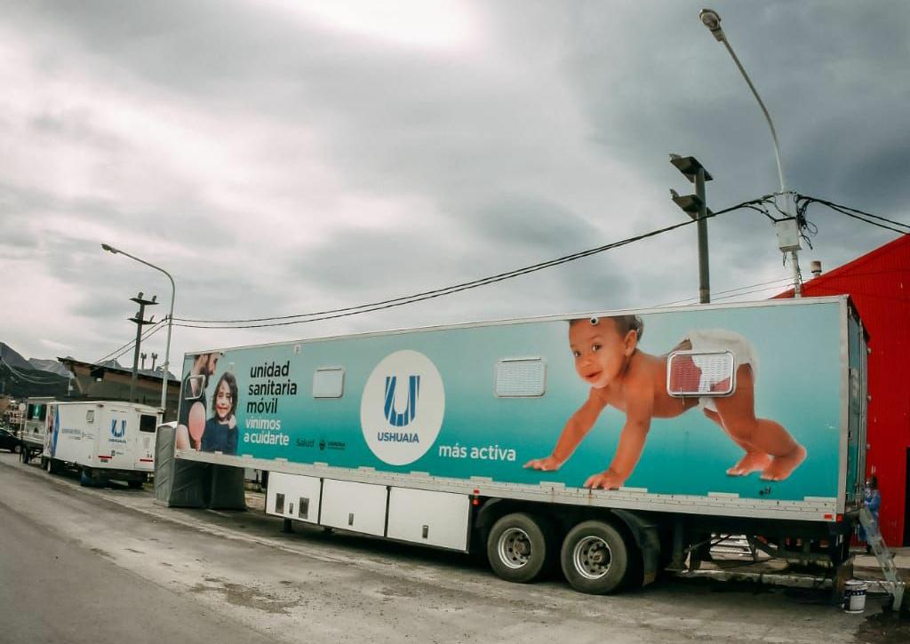 Móvil sanitario Ushuaia Cochocho Vargas