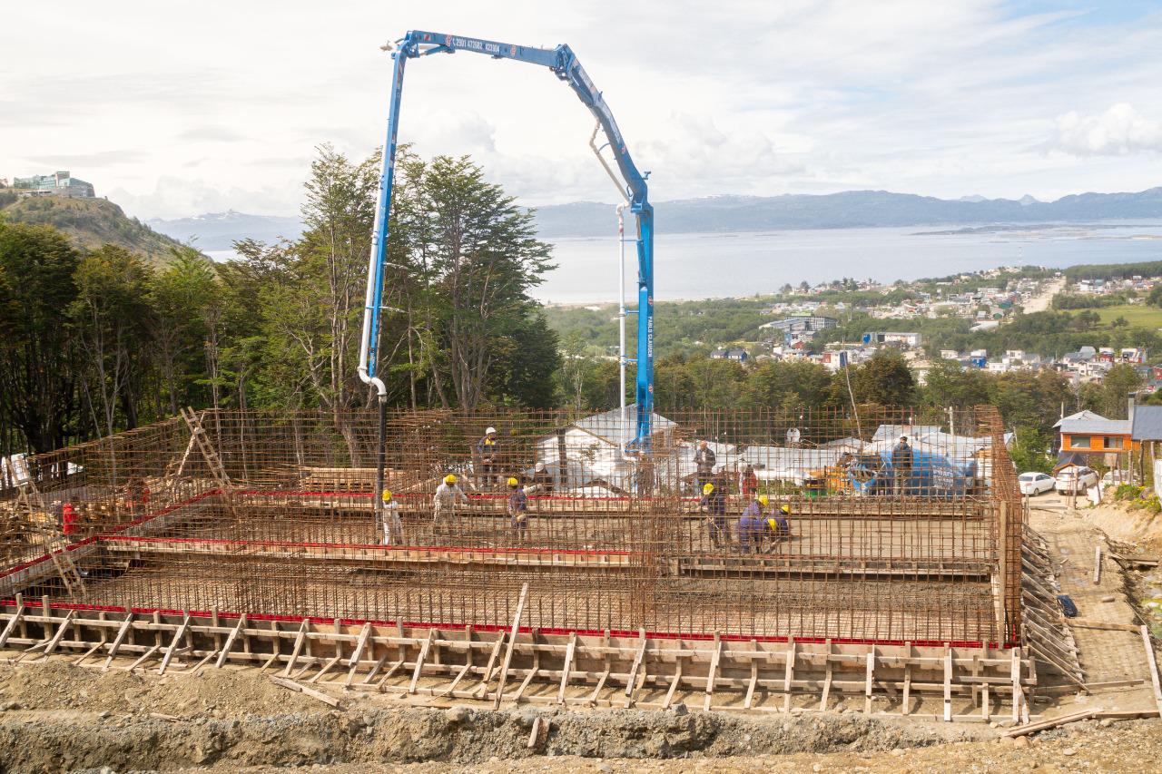 Planta tratamiento Andorra construcción