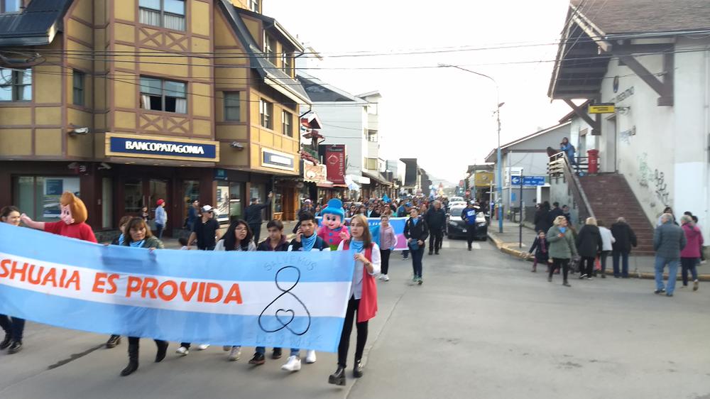Ushuaia provida bandera