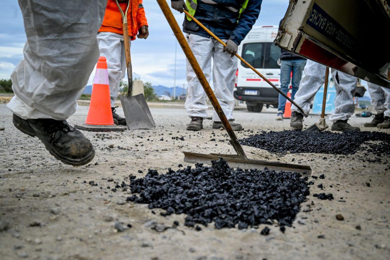 Bacheo trabajadores