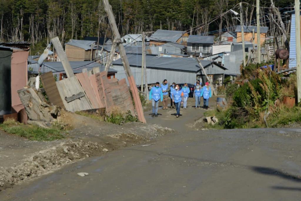Intervención salud muni Ushuaia barrios altos