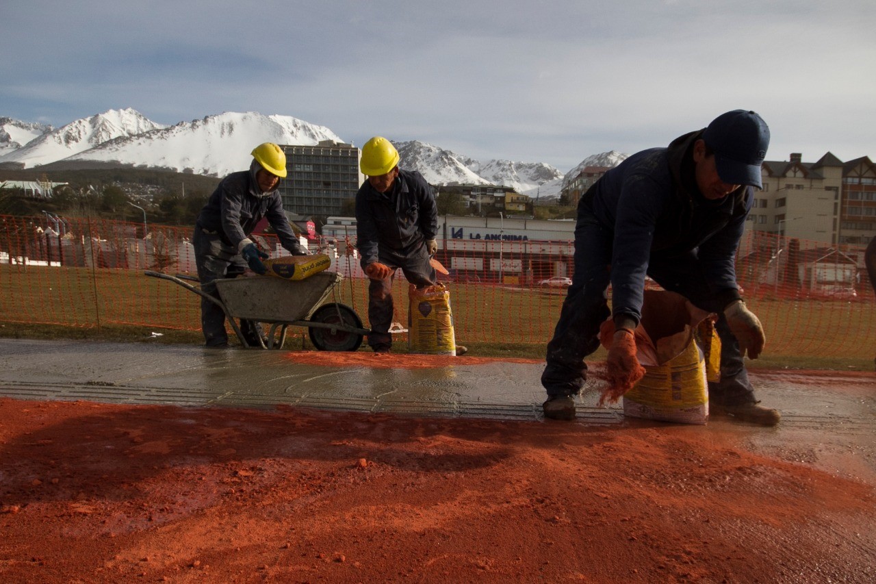 vereda en doble maipú