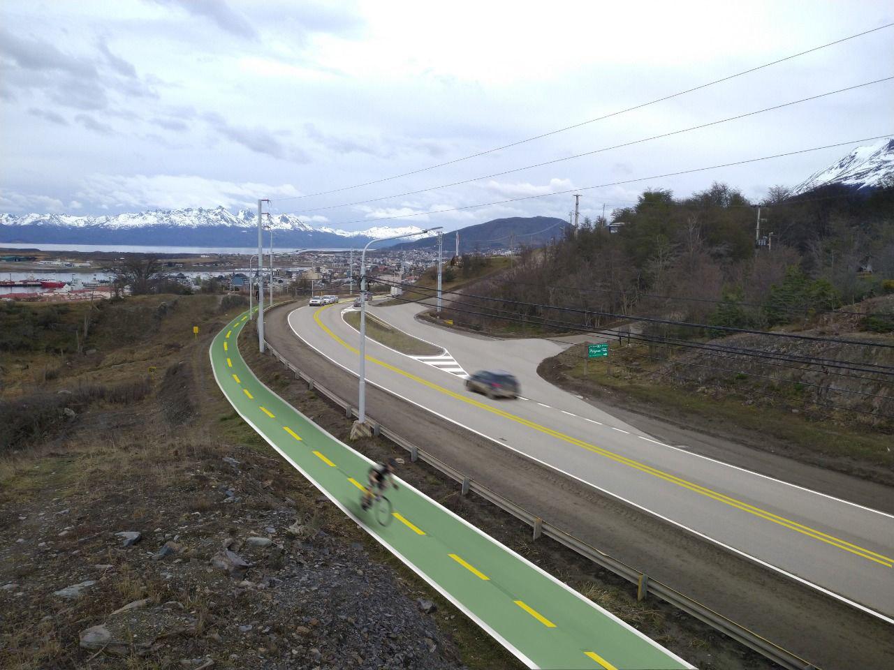 Bicisenda Ushuaia