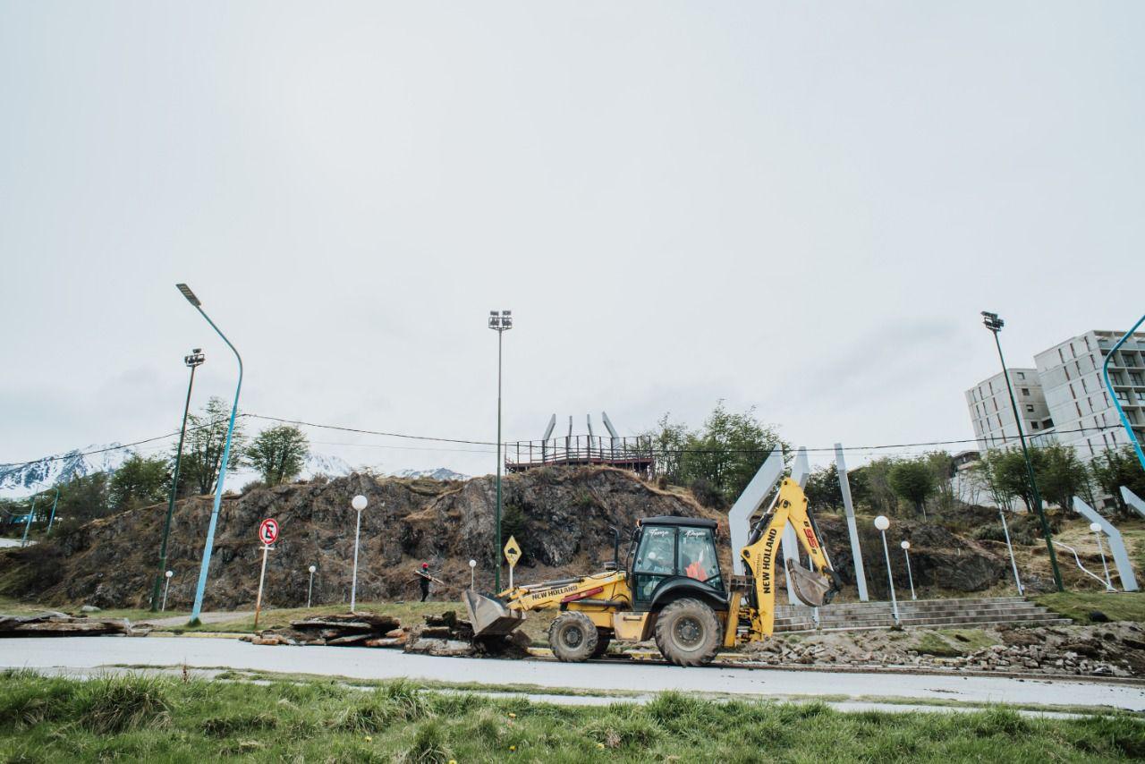 Paseo del Centenario obras 