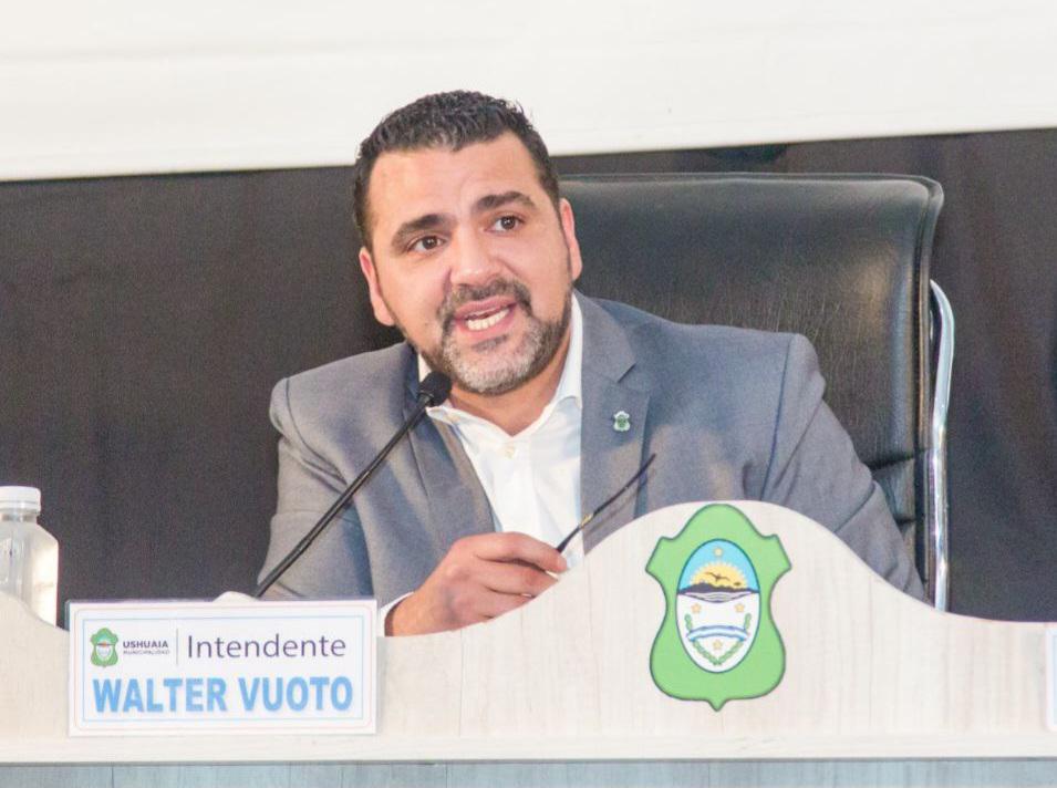 Intendente Walter Vuoto discurso