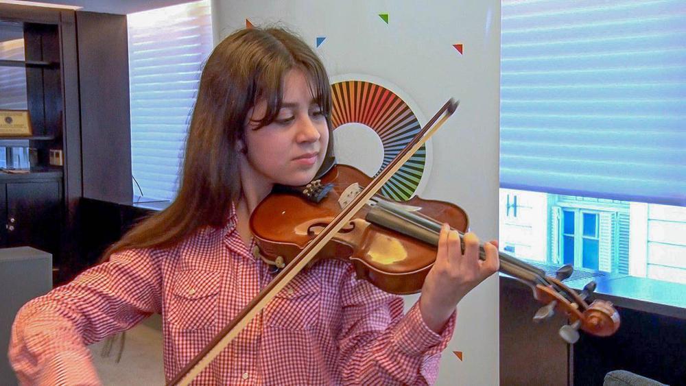 Violinista priscila