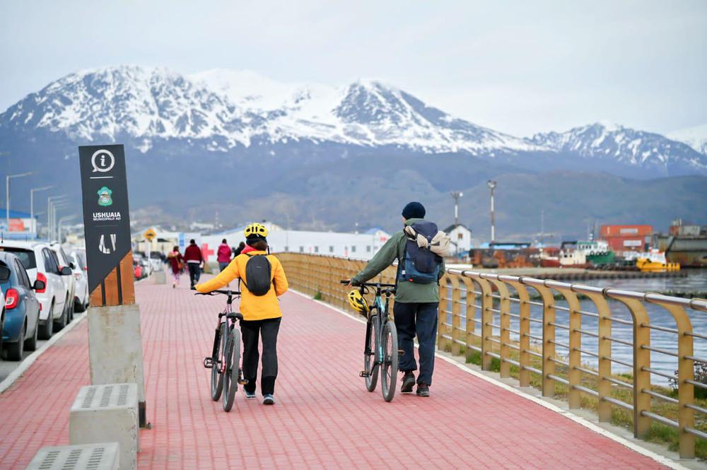Bici costanera Ushuaia 