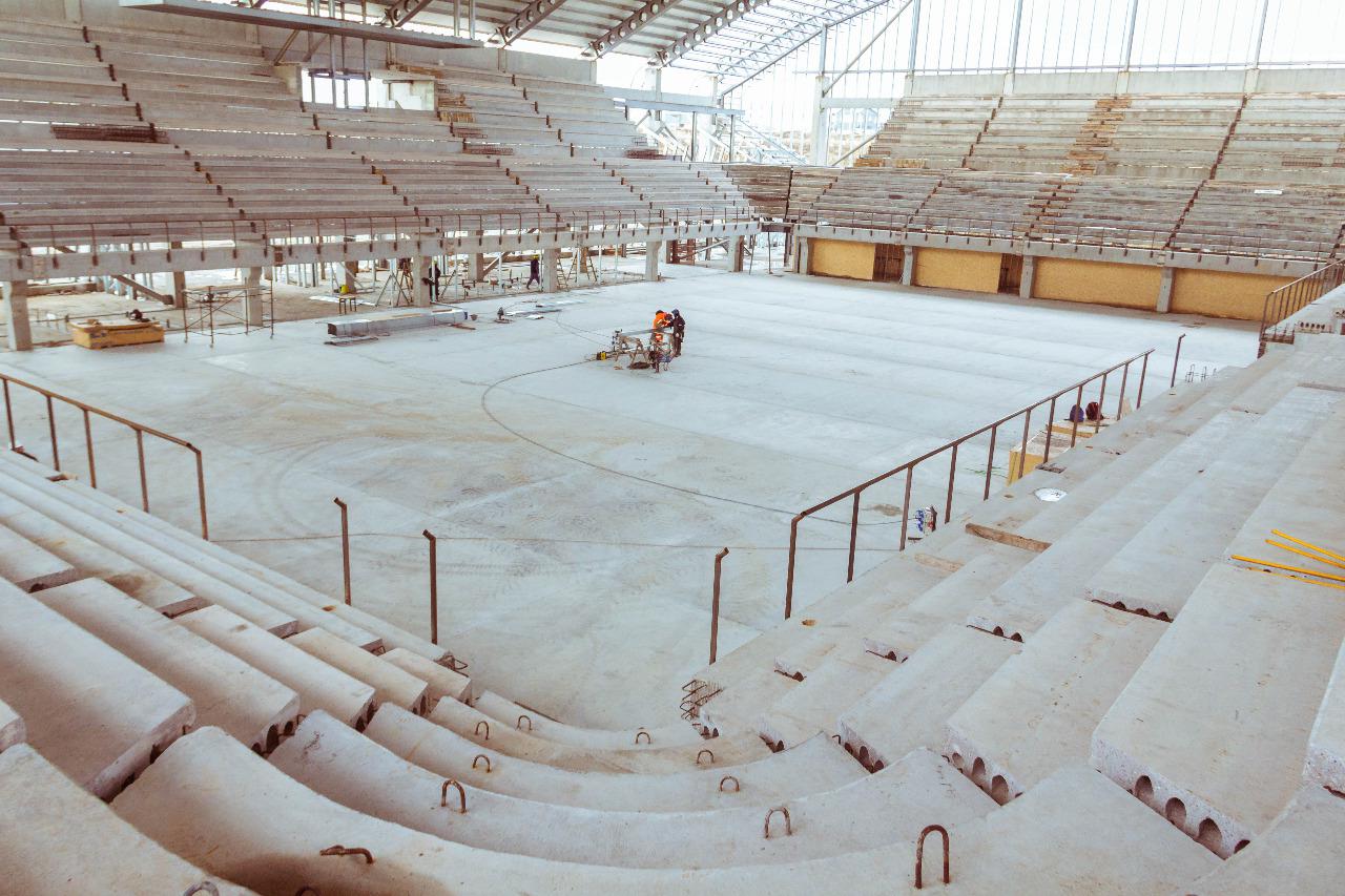Microestadio Río Grande obra