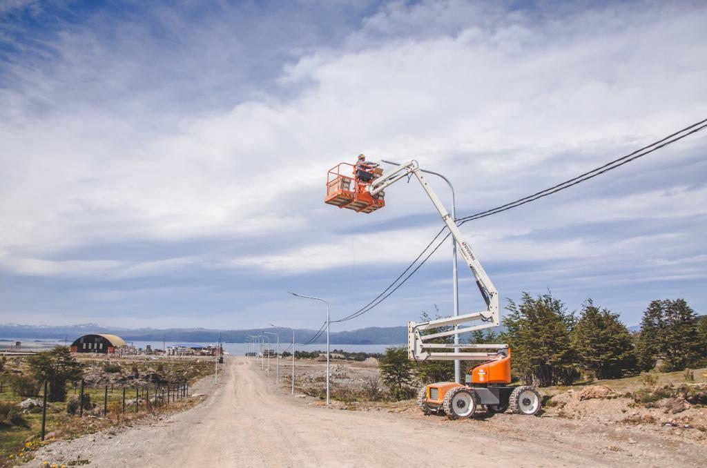 Urbanización San Martín instalación energía