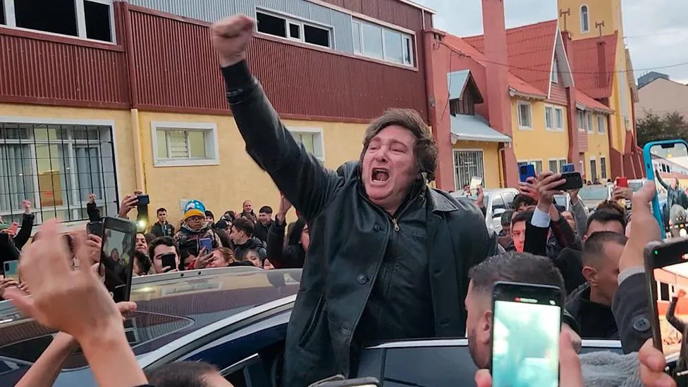 Milei en Ushuaia
