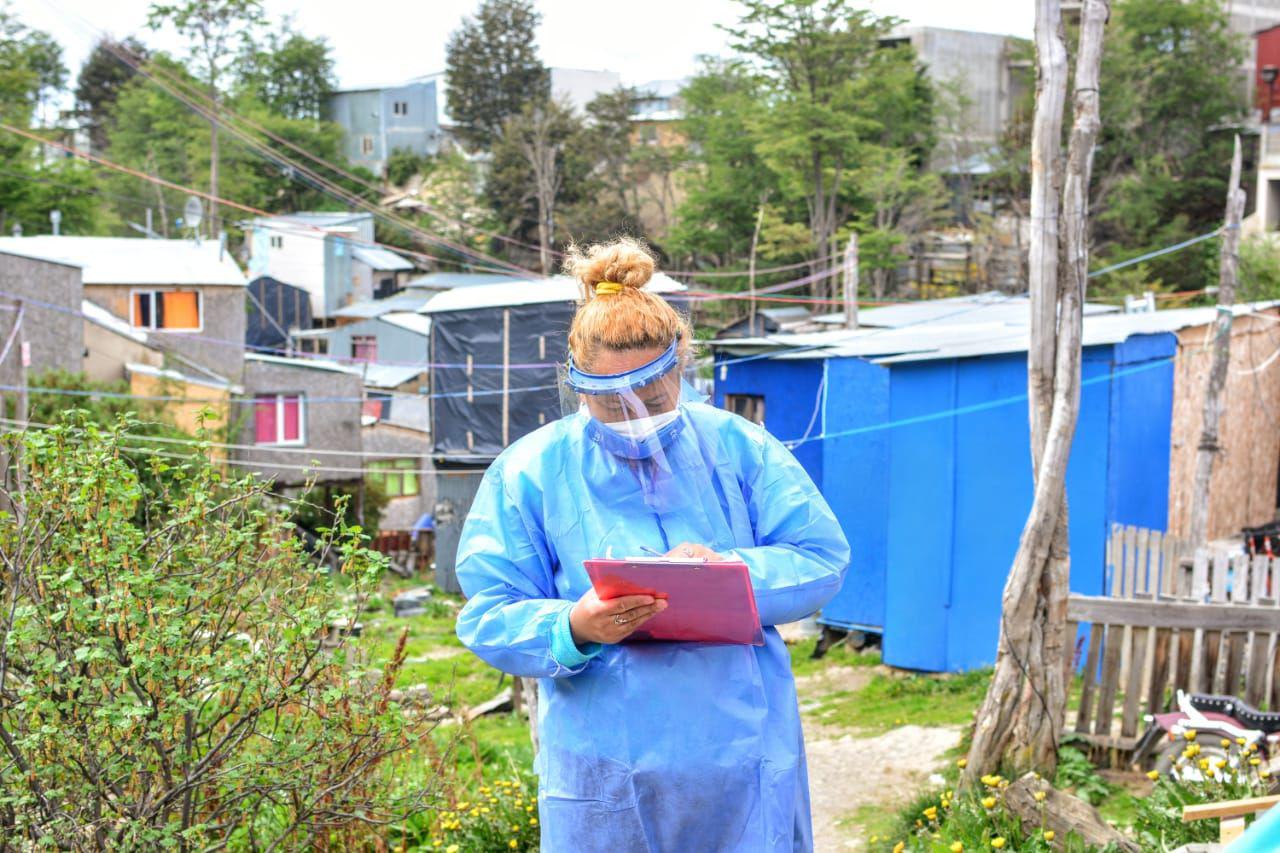 Test en barrios de Ushuaia