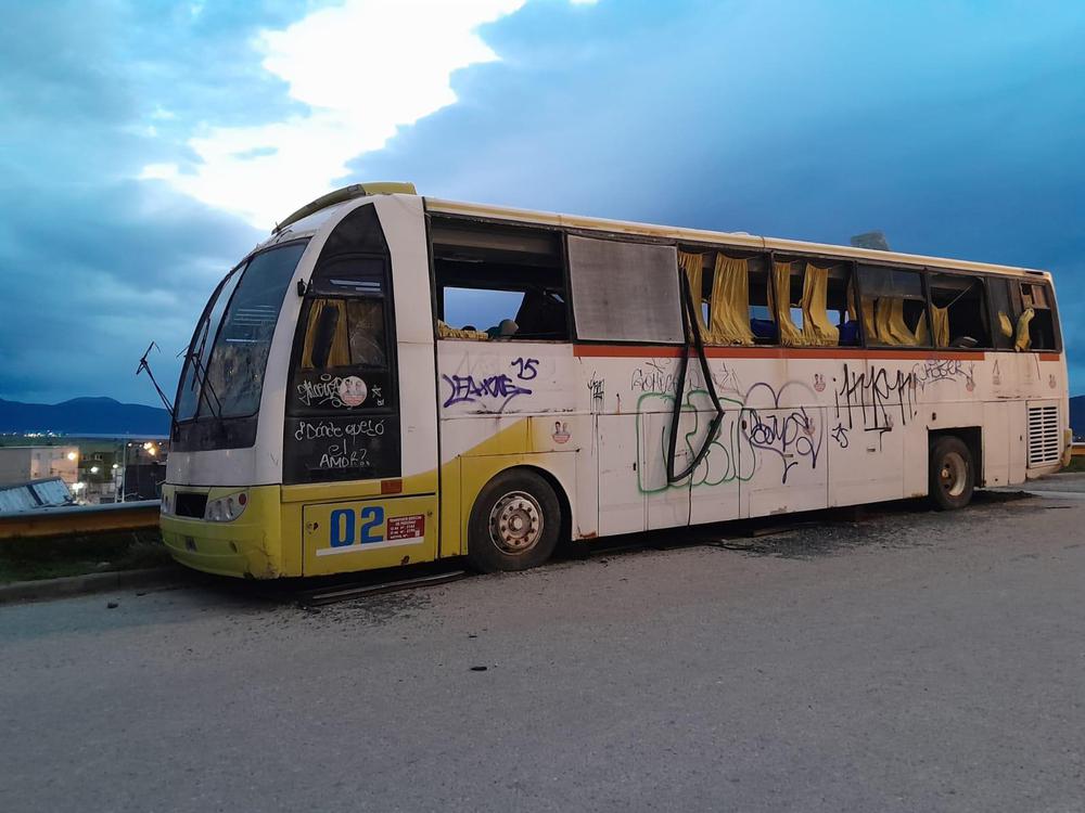 Colectivo abandonado