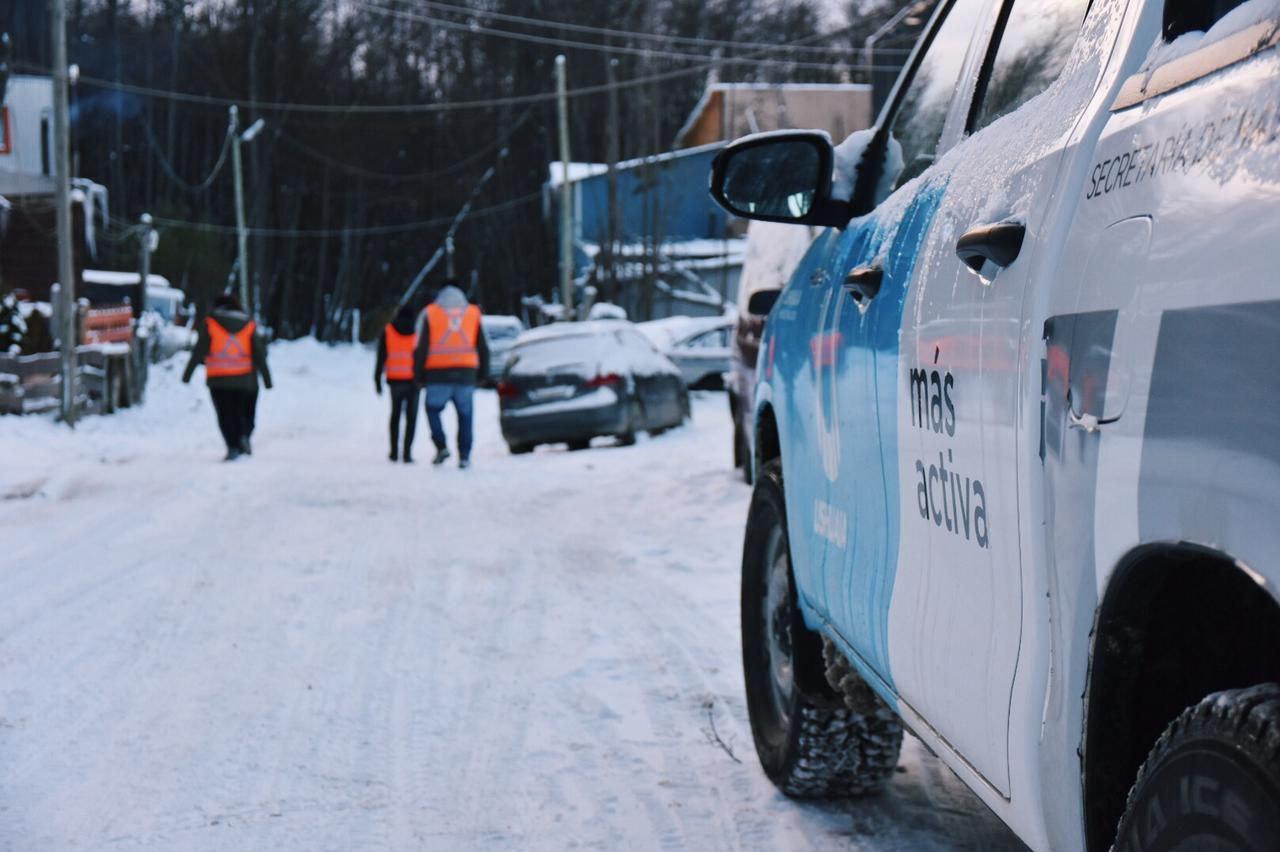 Municipales Ushuaia nieve