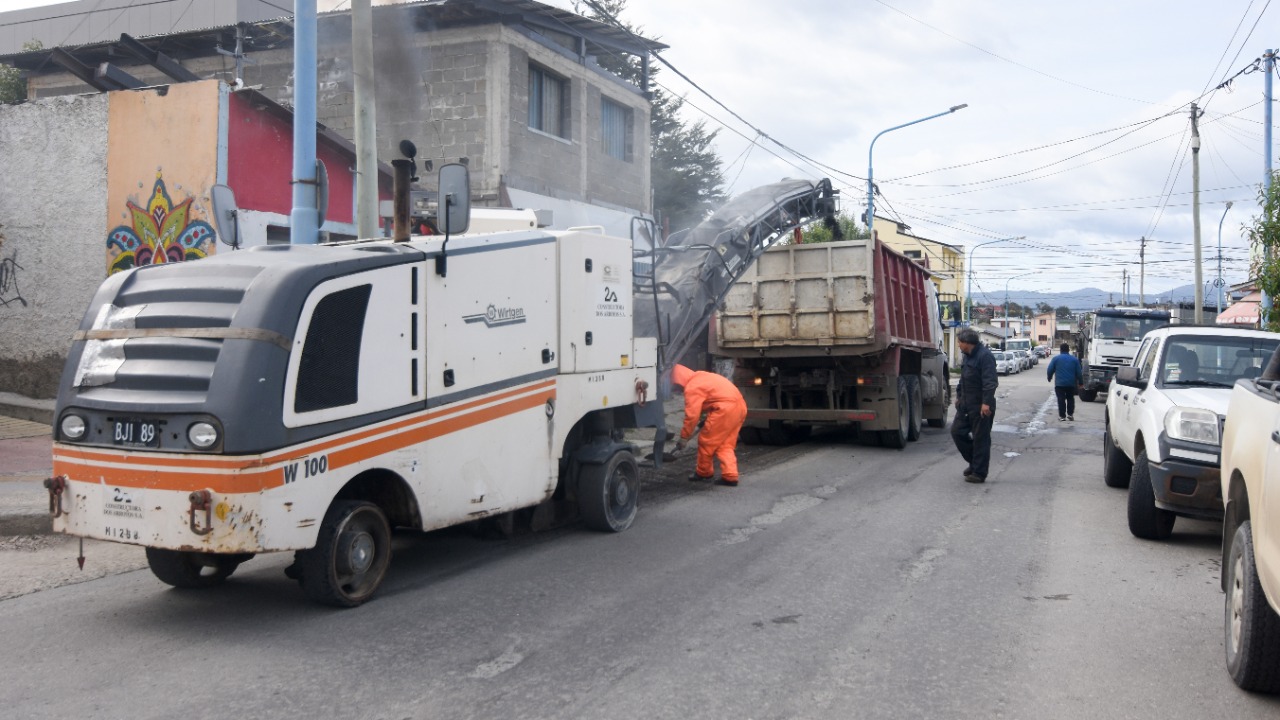 trabajos fresado calle Rubinos