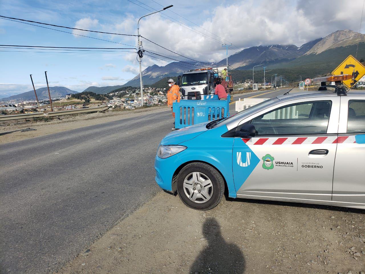 Tránsito Ushuaia Héroes de Malvinas