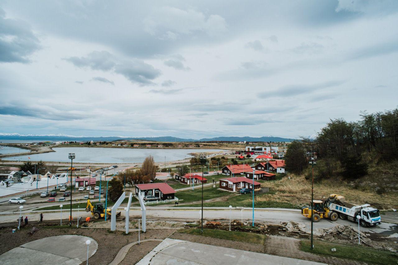Paseo del Centenario obras