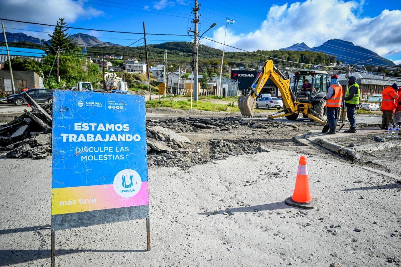 Repavimentación Ushuaia 