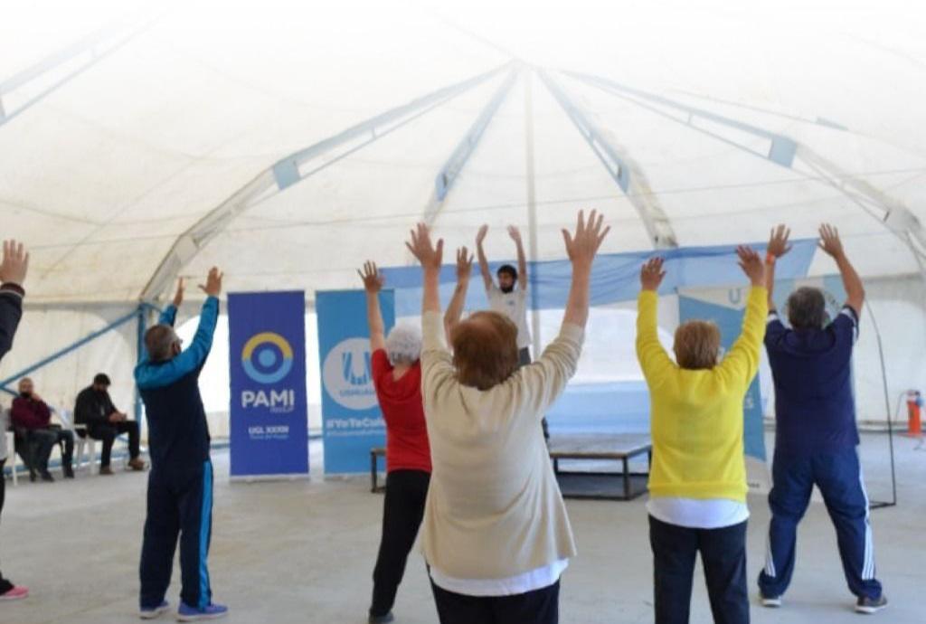 Adultos Mayores pami gimnasia