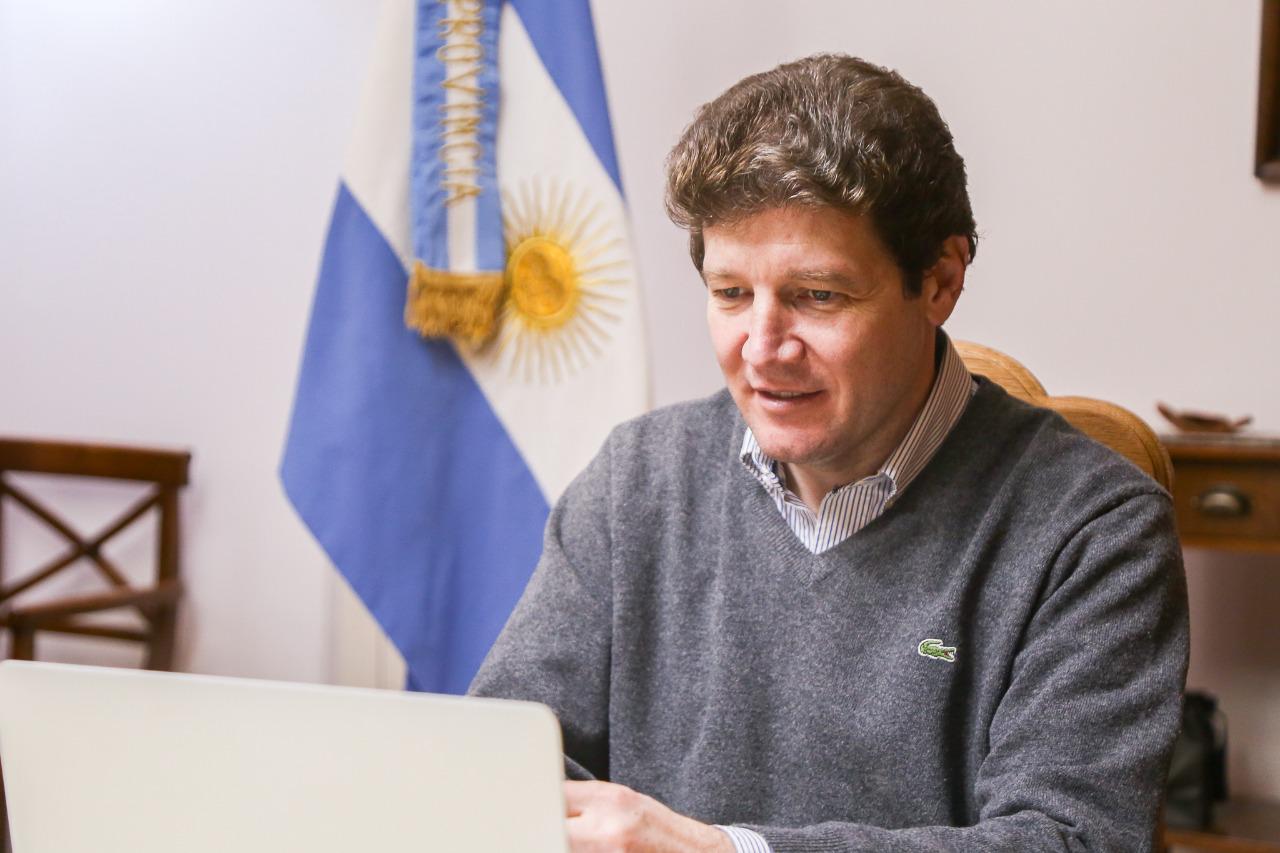 Melella bandera argentina