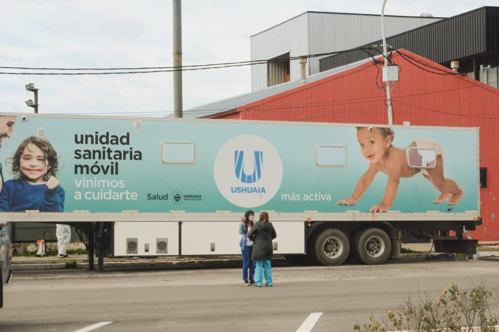 Móvil sanitario Ushuaia Cochocho Vargas