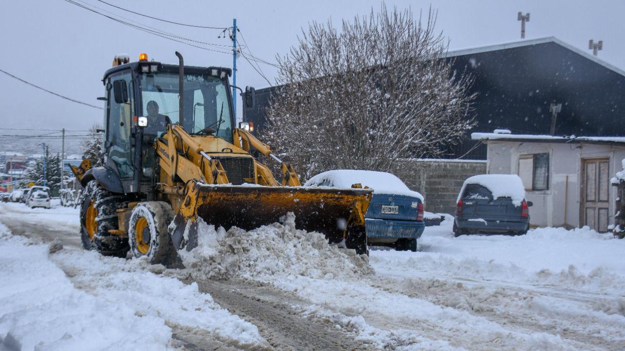 Maquina nieve Ushuaia