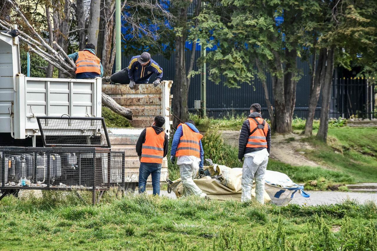 Voluminosos barrio Bahía Golondrina 