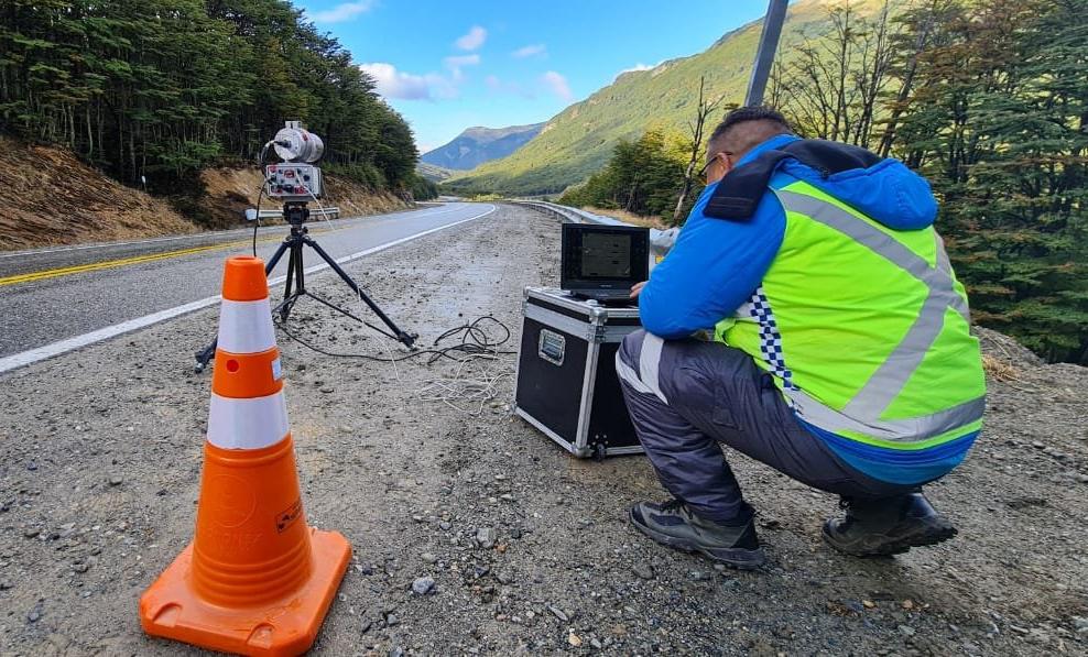 Radar velocidad ruta Nacional