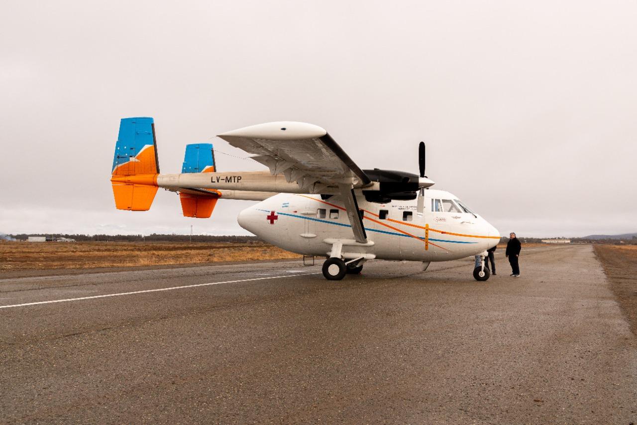 Avión sanitario ush