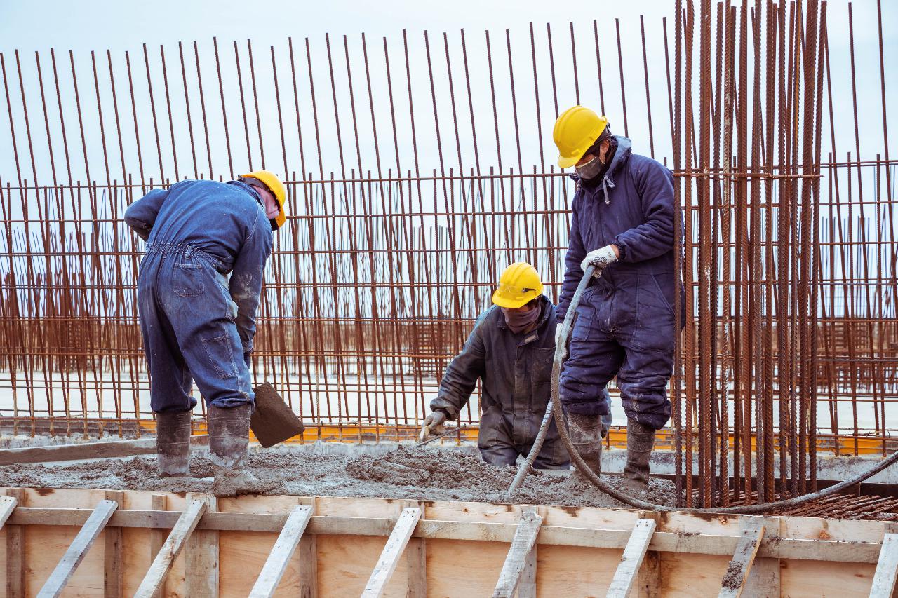 Obreros construcción