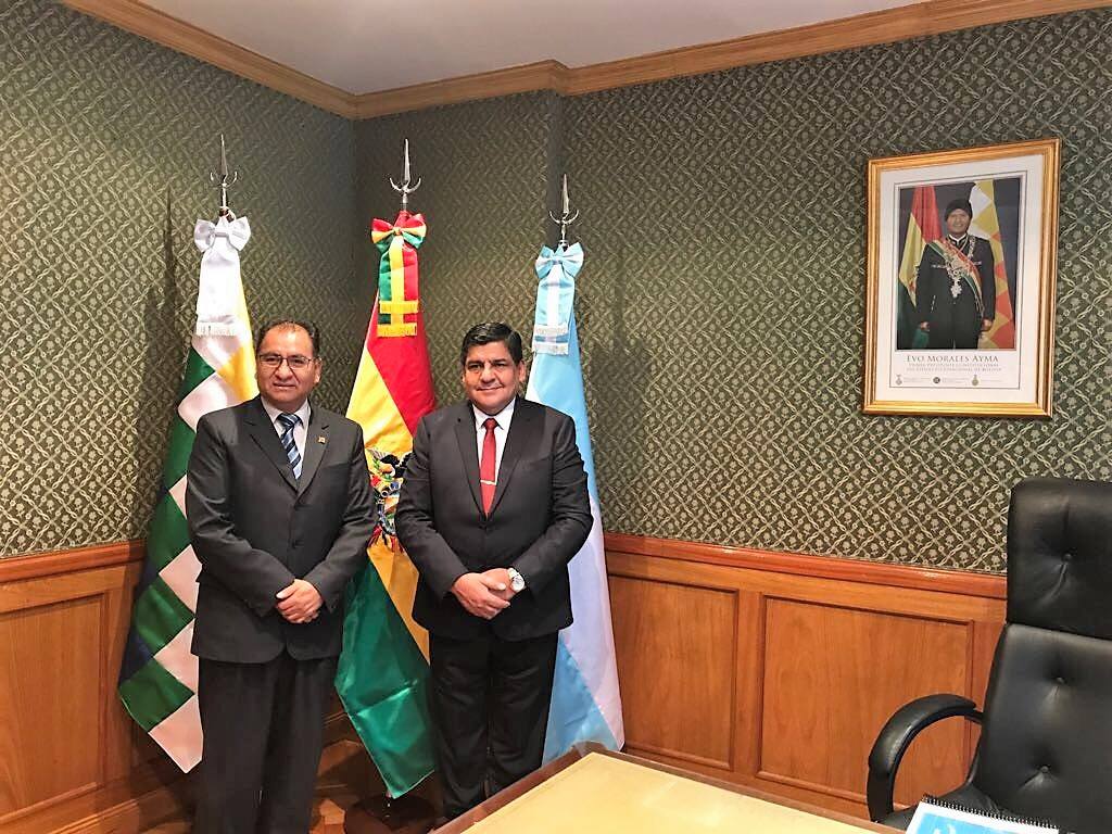 embajador de Bolivia