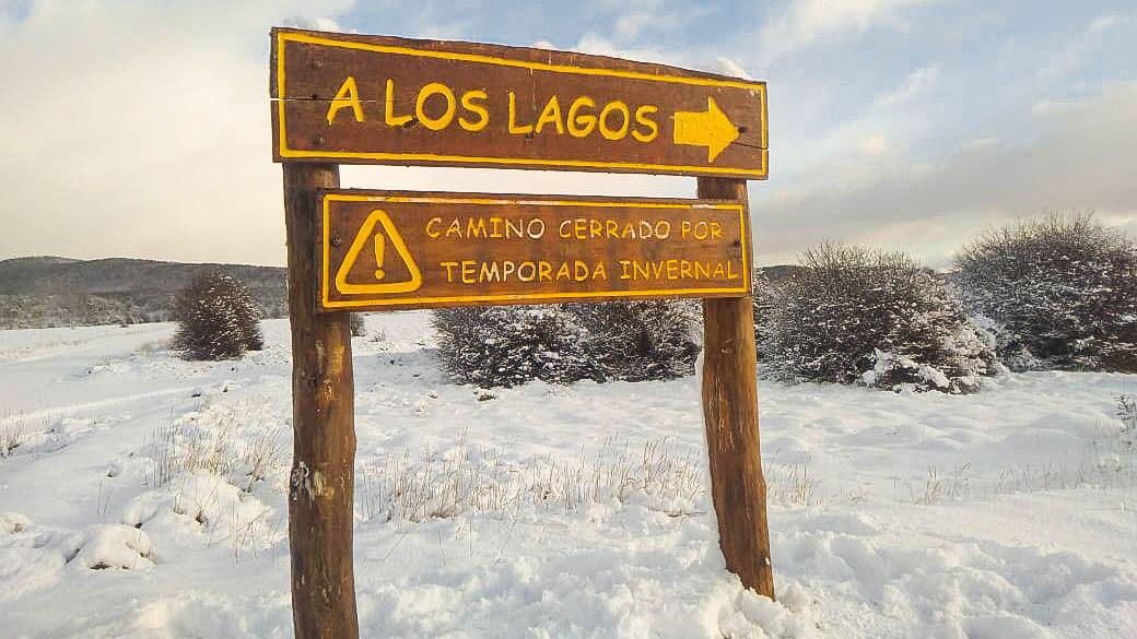 Lagos cerrados invierno