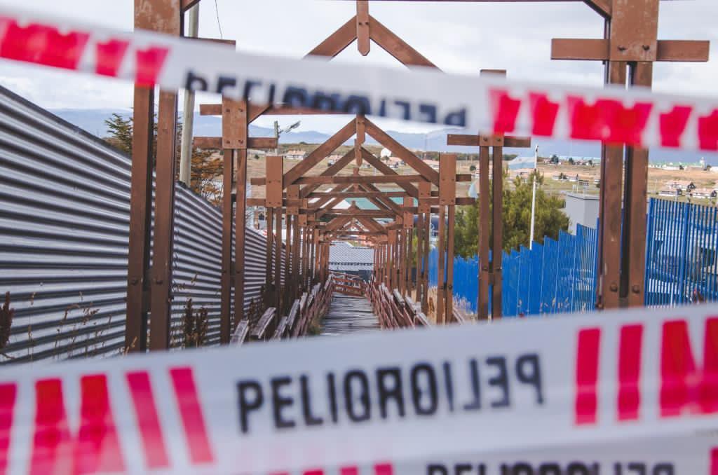 Escalera en arreglo