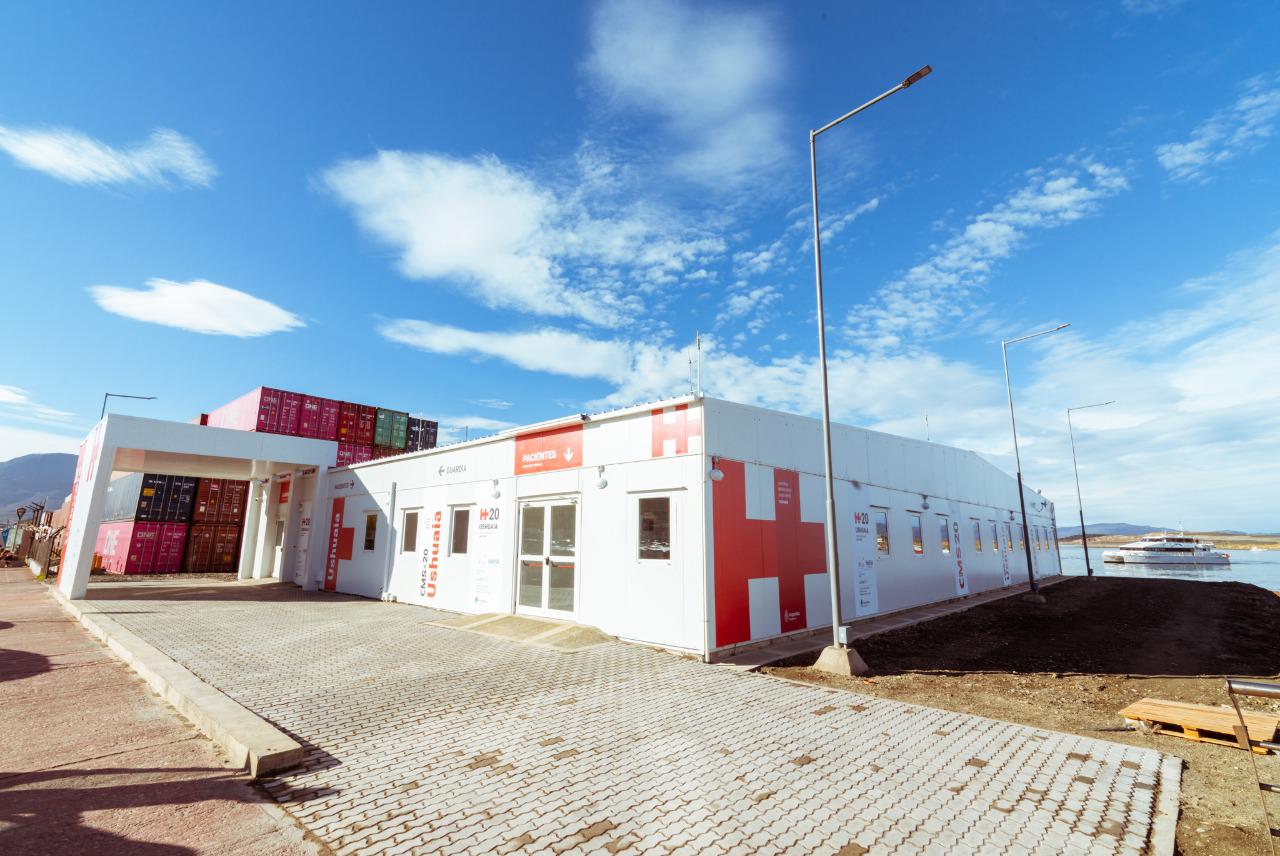 Centro Modular Sanitario Ushuaia edificio